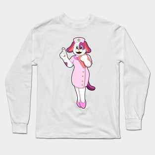 Dog as Nurse Long Sleeve T-Shirt